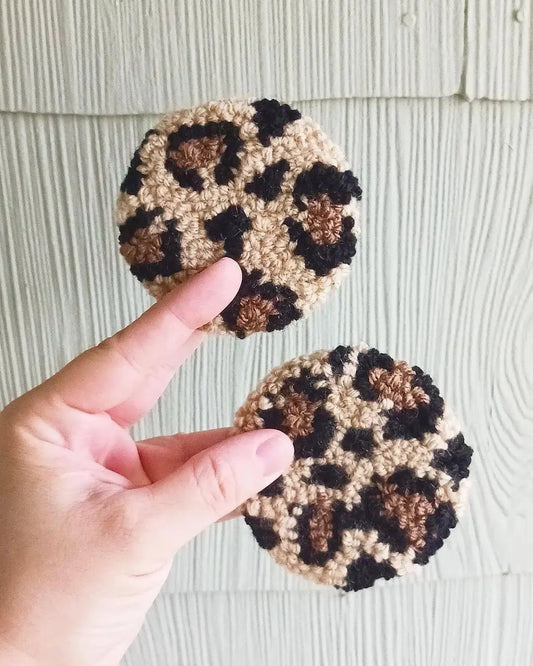 Leopard Car Coasters